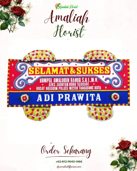 Papan Bunga Ucapan Selamat juntinyuat